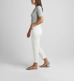 CARTER GIRLFRIEND MID RISE-WHITE-JAG JEANS