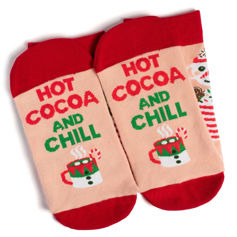 HOT COCOA AND CHILL CHRISTMAS SOCKS-LAVLEY