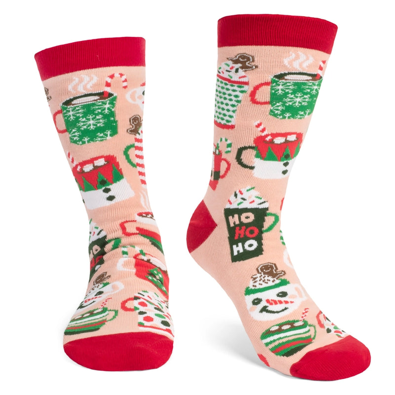HOT COCOA AND CHILL CHRISTMAS SOCKS-LAVLEY