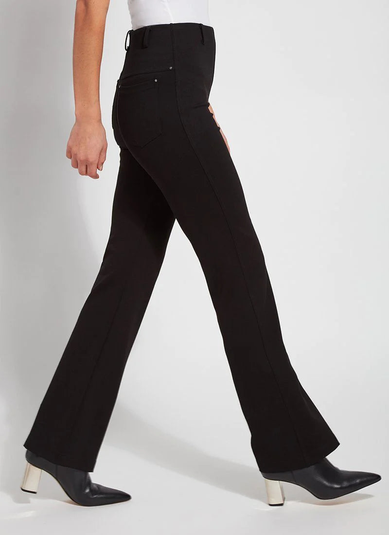 PONTE BABY BOOTCUT-BLACK-LYSSE 1X-LARGE / Black