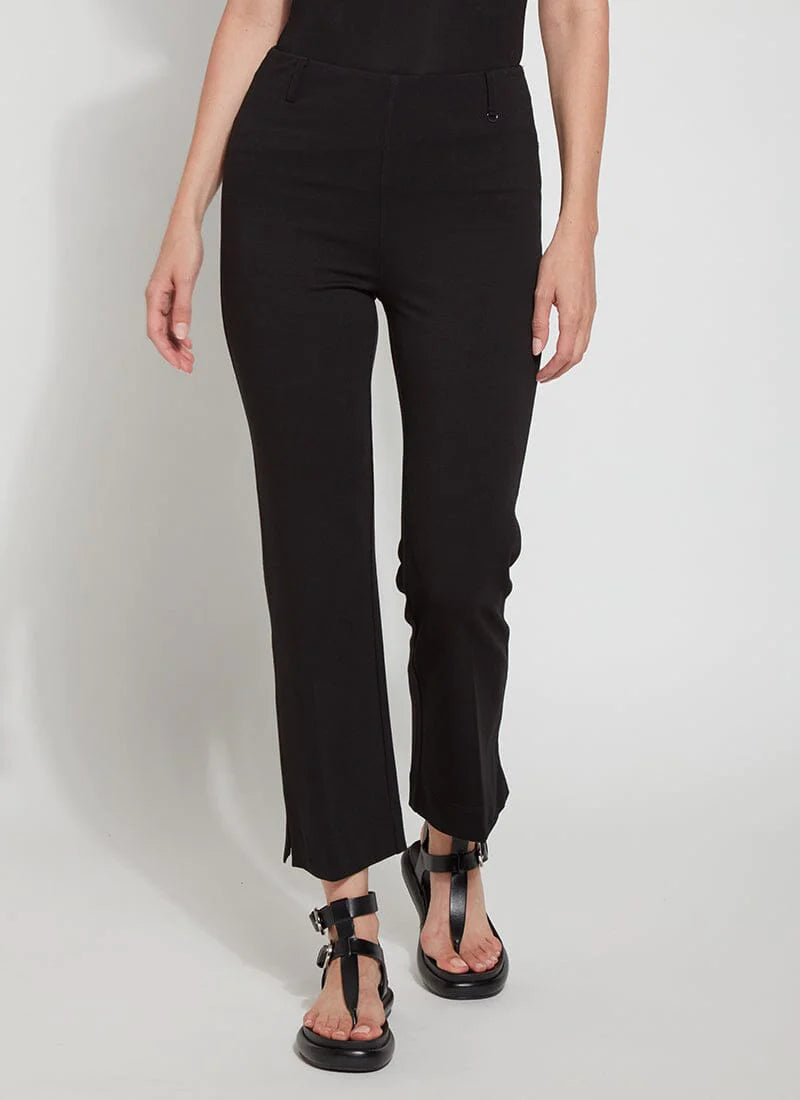 BABY BOOT ANKLE PANT-BLACK-LYSSE – Apropos San Luis Obispo - Main Image