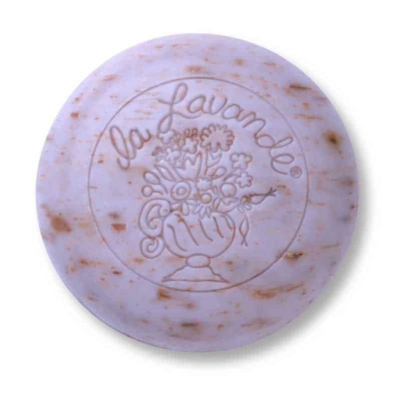 LAVENDER ROUND FRENCH HAND & FACE SOAP-LA LAVANDE