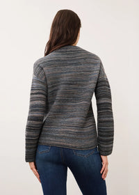 BOAT NECK L/S SWEATER-INDIGO-FDJ FRENCH DRESSING