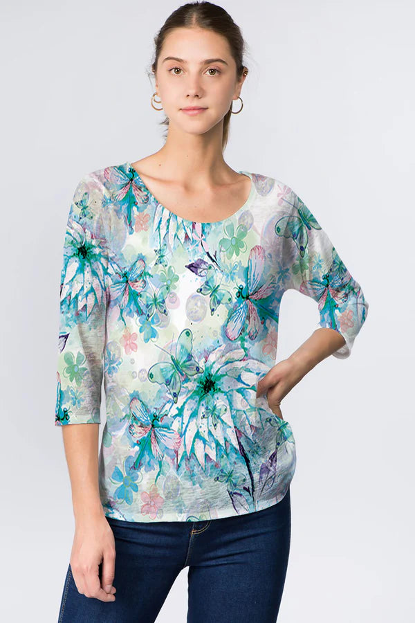 AQUA BUTTERFLY-FIONA-ET LOIS