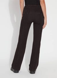 DENIM TROUSER-DOUBLE ESPRESSO-LYSSE