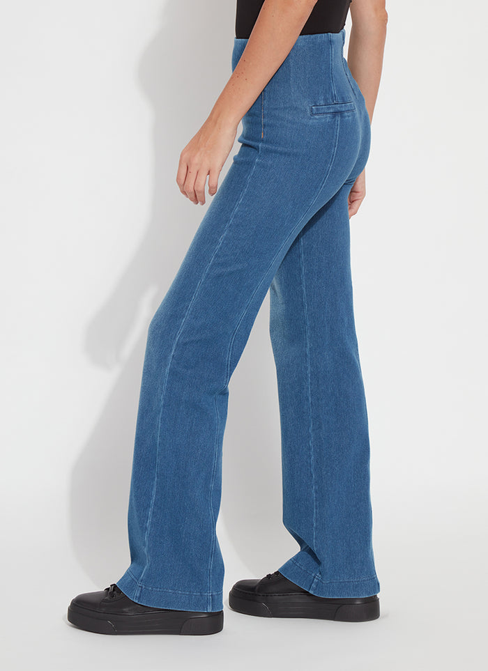DENIM TROUSER-MID WASH-LYSSE