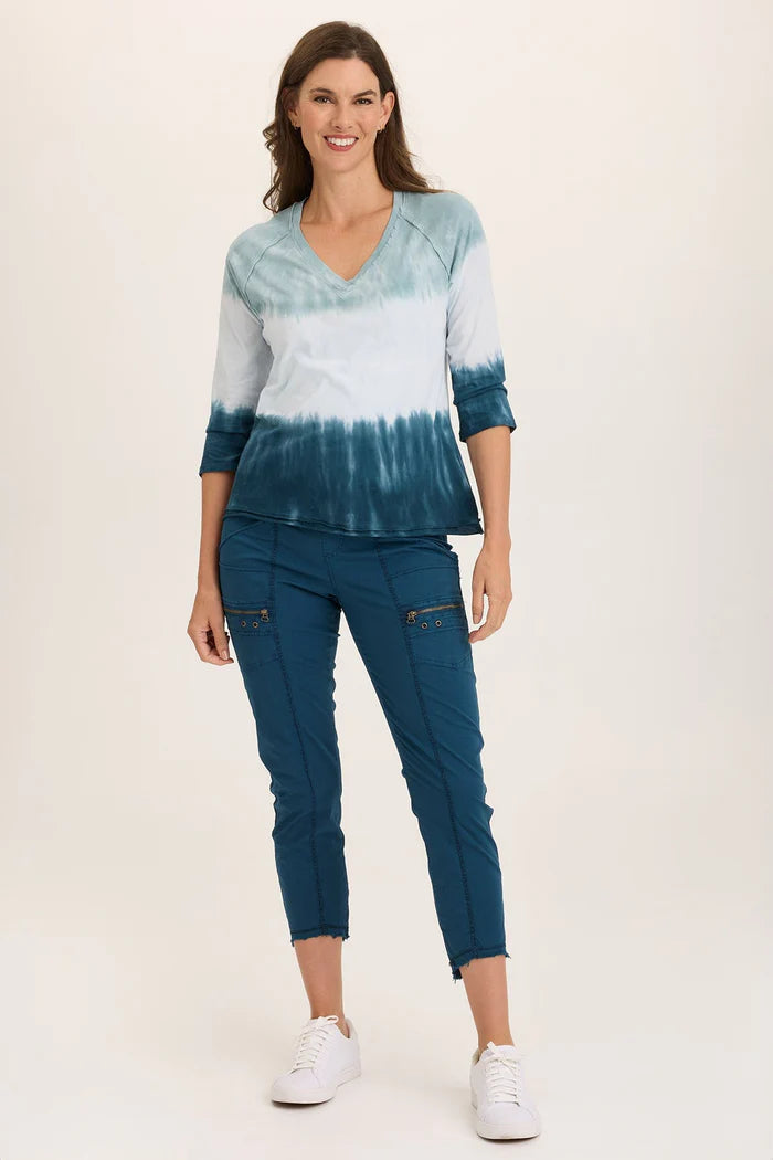 ACKER SLIM CROP PANT-ABYSS PIGMENT-WEARABLES/XCVI