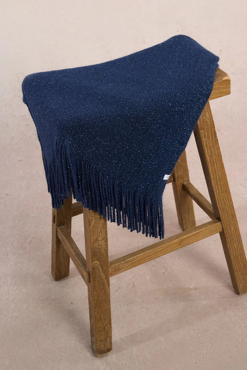KNIT SCARF W/FRINGE-MOLLY BRACKEN