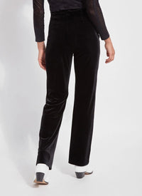 VELVET PANT-BLACK-LYSSE
