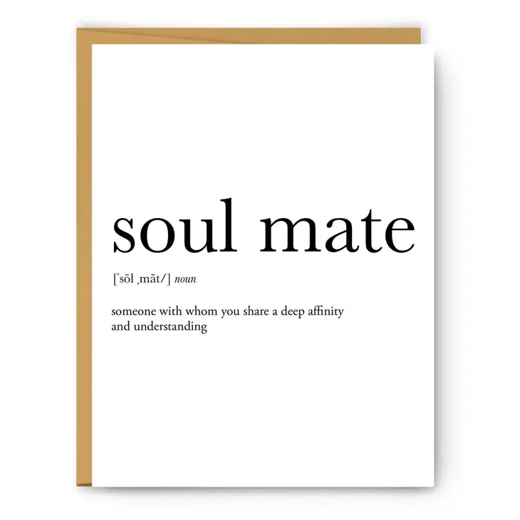 SOUL MATE DEFINITION-LOVE CARD-FOOTNOTES