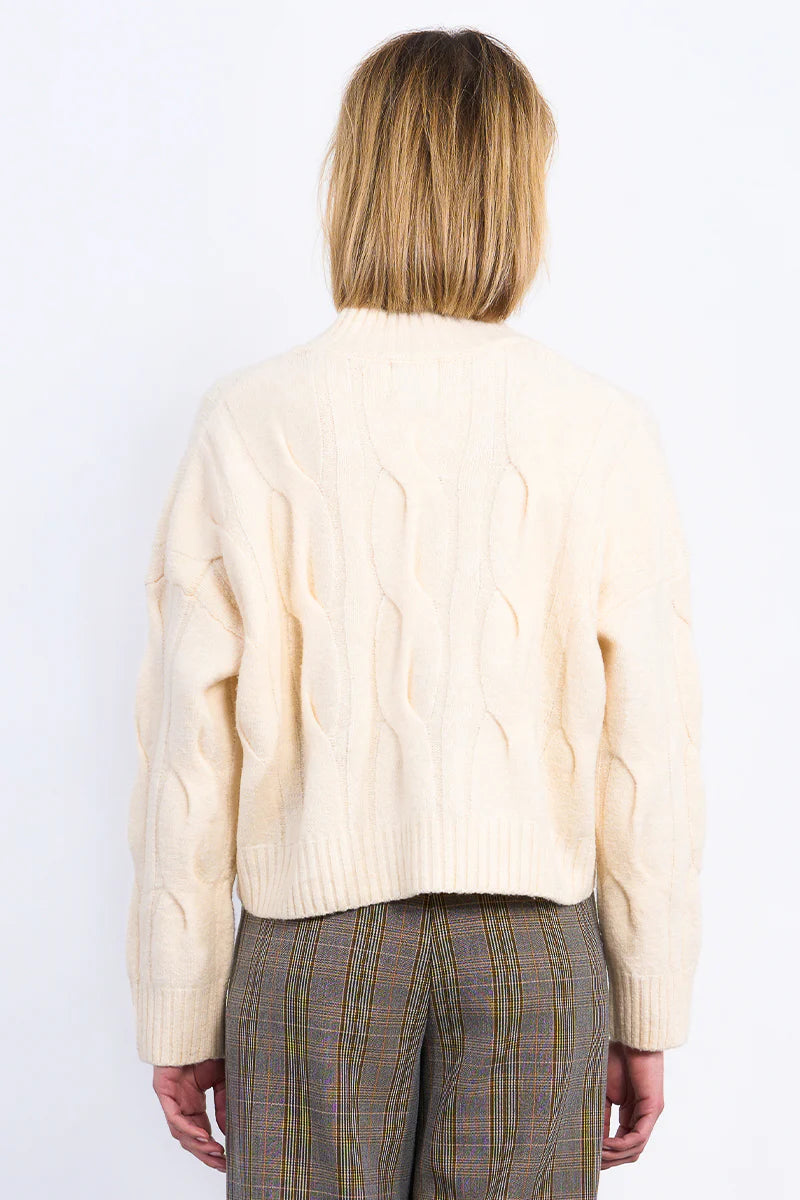 CROPPED KNIT SWEATER-CREAM-MOLLY BRACKEN