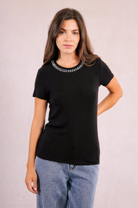 LADIES KNITTED TEE-MOLLY BRACKEN