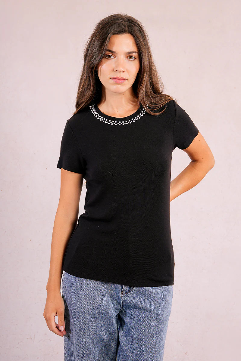 LADIES KNITTED TEE-MOLLY BRACKEN