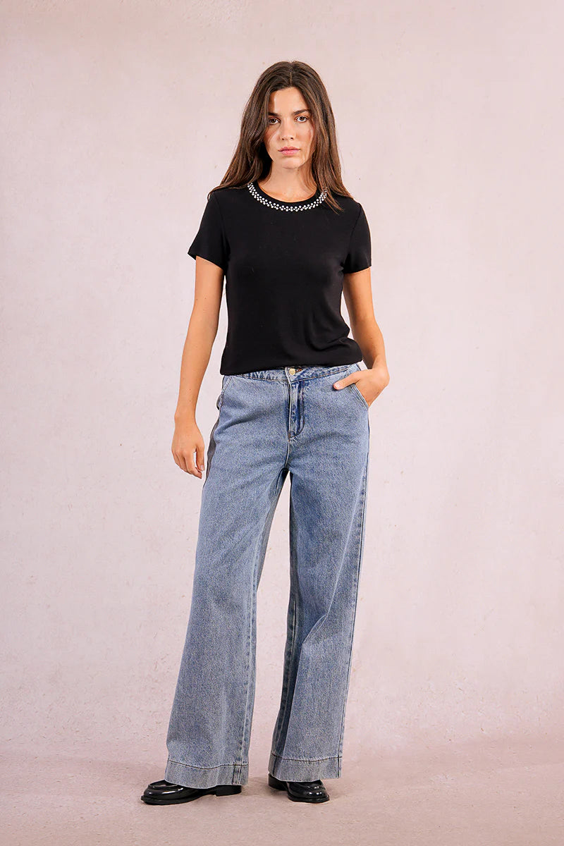 LADIES KNITTED TEE-MOLLY BRACKEN