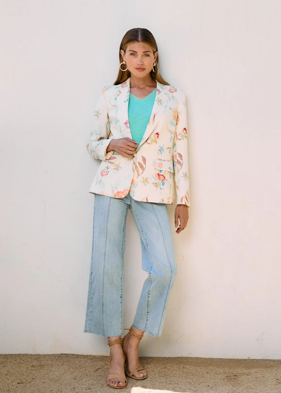 OLIVIA PINTUCK WIDE LEG DENIM-FDJ FRENCH DRESSING JEANS