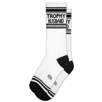 TROPHY HUSBAND CREW SOCKS-GUMBALL POODLE