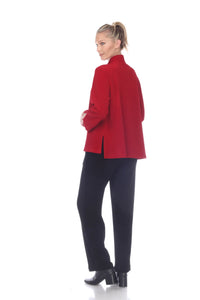 RED ONE BUTTON JACKET-MOONLIGHT