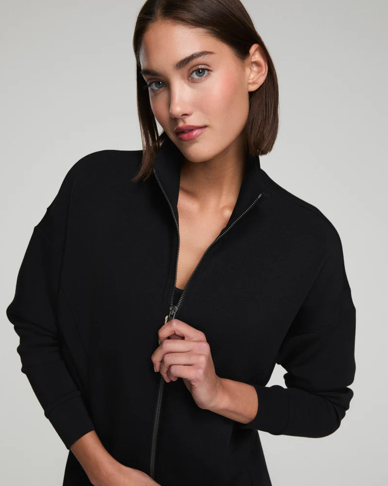 AIR ESSENTIALS TRACK JACKET-VERY BLACK-SPANX