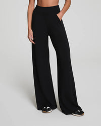 AIR ESSENTIALS WIDE LEG TRACK PANT-VERY BLACK-SPANX