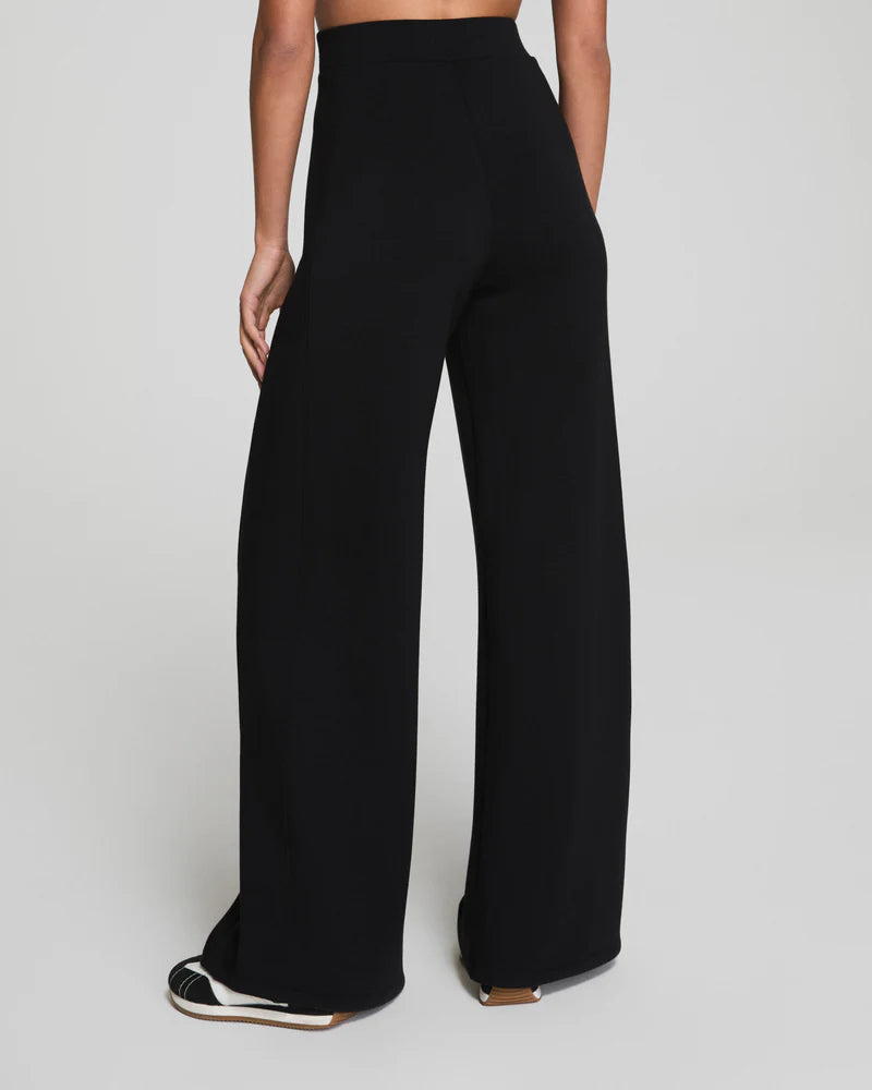 AIR ESSENTIALS WIDE LEG TRACK PANT-VERY BLACK-SPANX