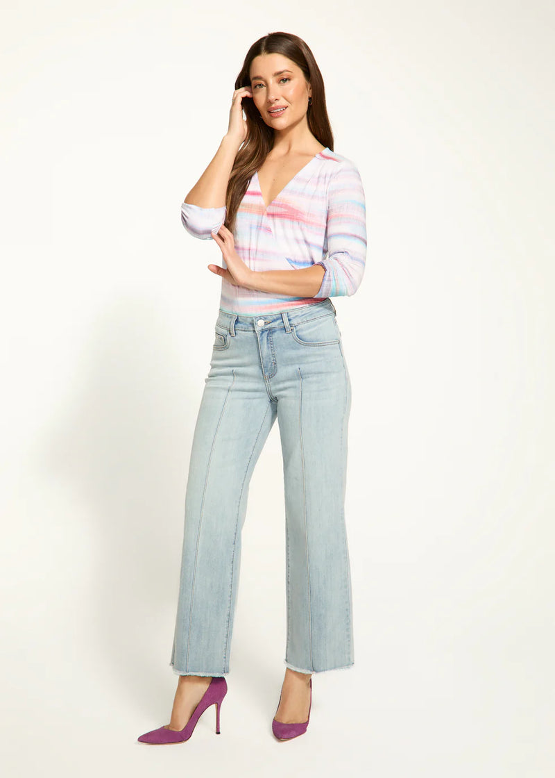OLIVIA PINTUCK WIDE LEG DENIM-FDJ FRENCH DRESSING JEANS