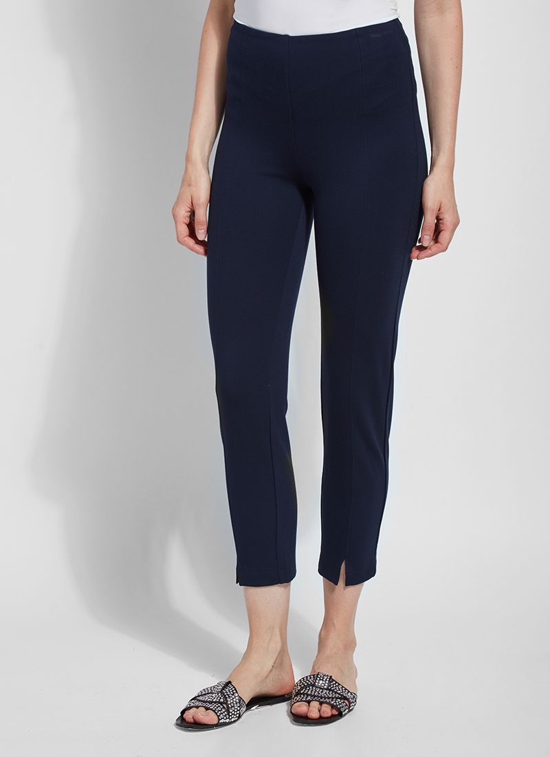WISTERIA ANKLE PANT 26.5" INSEAM-NAVY-LYSSE