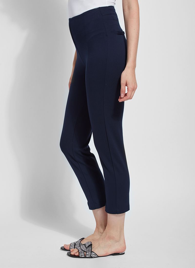 WISTERIA ANKLE PANT 26.5" INSEAM-NAVY-LYSSE