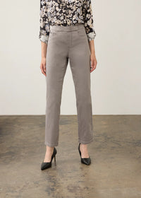 PULL ON STRAIGHT ANKLE-STONE GREY-FDJ FRENCH DRESSING JEANS
