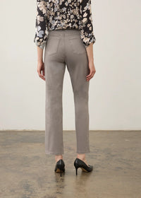 PULL ON STRAIGHT ANKLE-STONE GREY-FDJ FRENCH DRESSING JEANS
