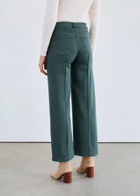 OLIVIA WIDE LEG DENIM PANT-SPRUCE-FDJ FRENCH DRESSING JEANS