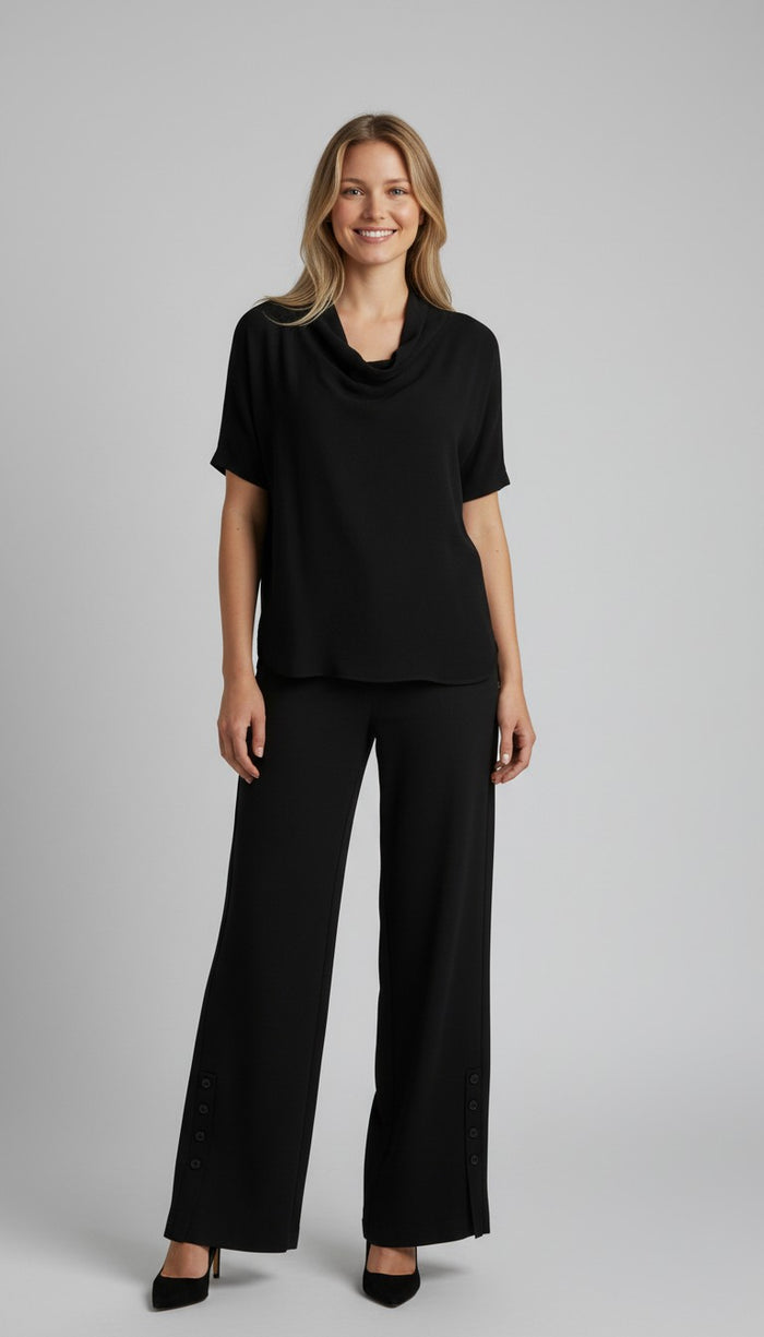 AIRFLOW MOCK NECK TOP-BLACK-SHANA