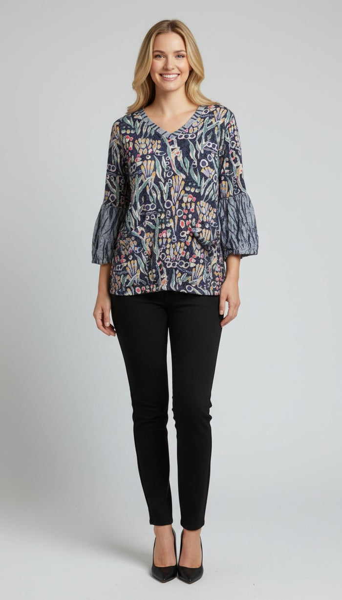 CRINKLE MIX MEDIA SLEEVE-SHANA
