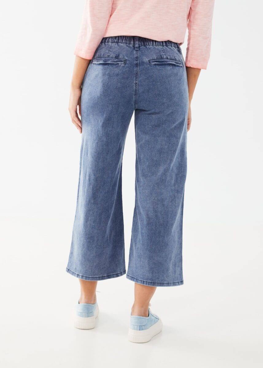 PULL-ON WIDE LEG CROP-FDJ FRENCH DRESSING JEANS