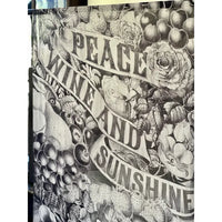 PEACE, WINE & SUNSHINE SCARF-MARKET OF STARS