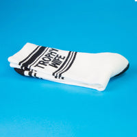 TROPHY WIFE CREW SOCKS-GUMBALL POODLE