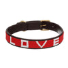 LOVE PET  COLLAR-RED-LOVE IS PROJECT