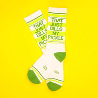 THAT JUST DILLS MY PICKLE CREW SOCKS-GUMBALL POODLE