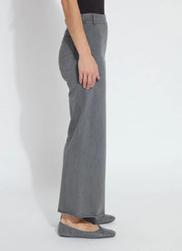 ERIN HI WAIST WIDE LEG DENIM-CHARCOAL-LYSSE