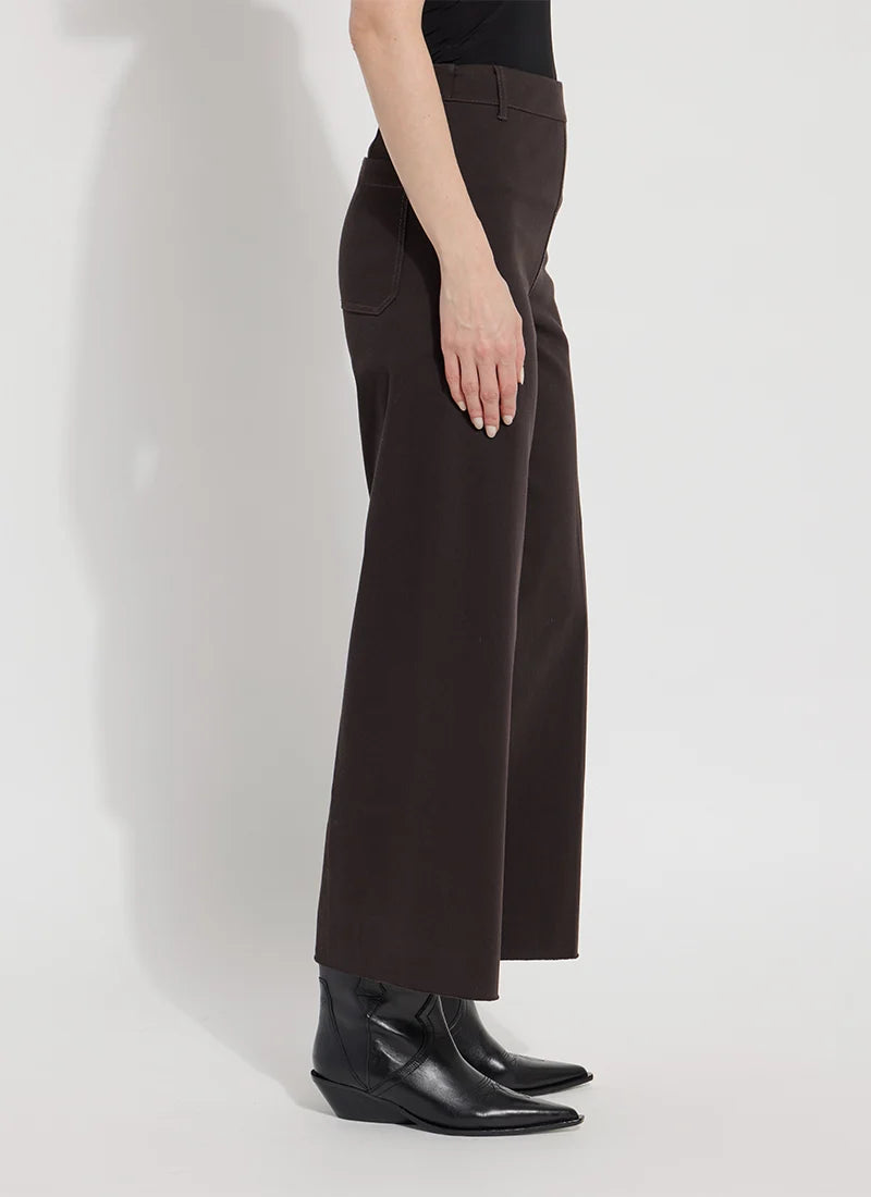ERIN HI WAIST WIDE LEG DENIM-ESPRESSO-LYSSE