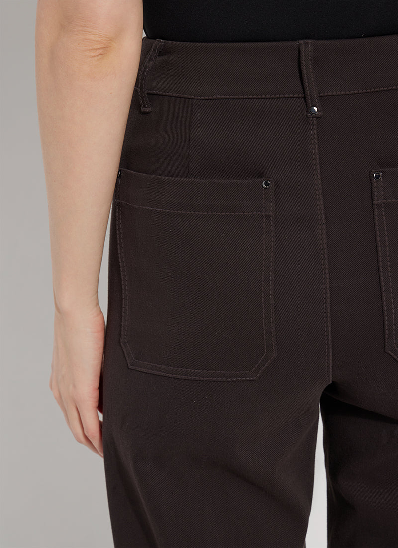 ERIN HI WAIST WIDE LEG DENIM-ESPRESSO-LYSSE