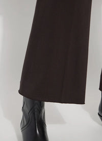 ERIN HI WAIST WIDE LEG DENIM-ESPRESSO-LYSSE