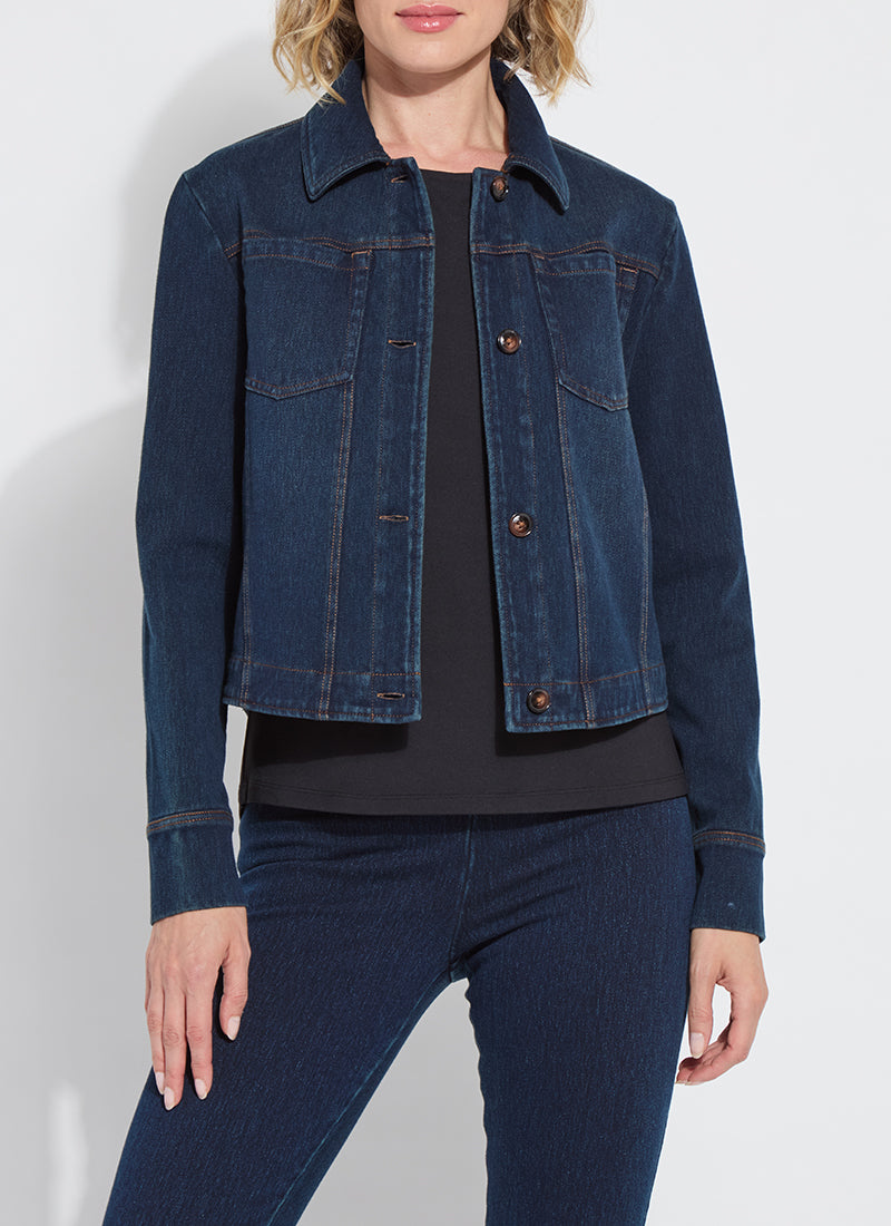 CLASSIC DENIM JACKET-INDIGO-LYSSE
