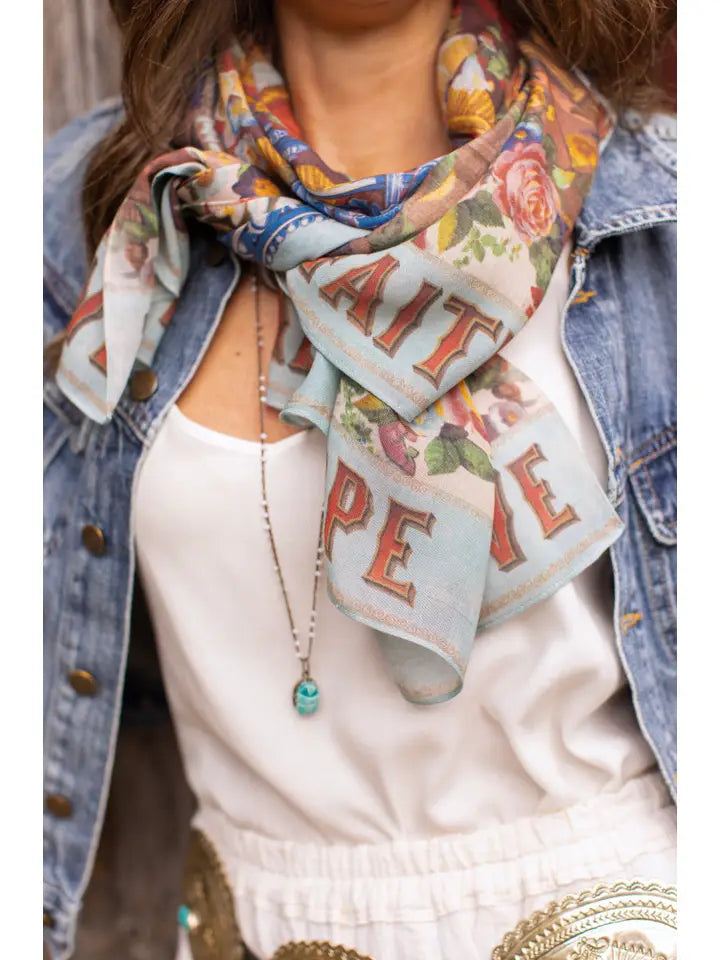 LOVE LANGUAGE SCARF-MARKET OF STARS