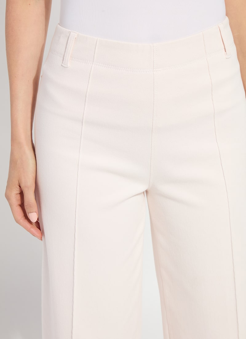 NOVA HI WAIST PINTUCK DENIM-BARELY PINK-LYSSE