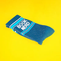 BOOK NERD CREW SOCKS-GUMBALL POODLE