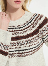 HARRIET FAIR ISLE SWEATER-LYSSE