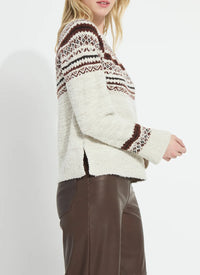 HARRIET FAIR ISLE SWEATER-LYSSE