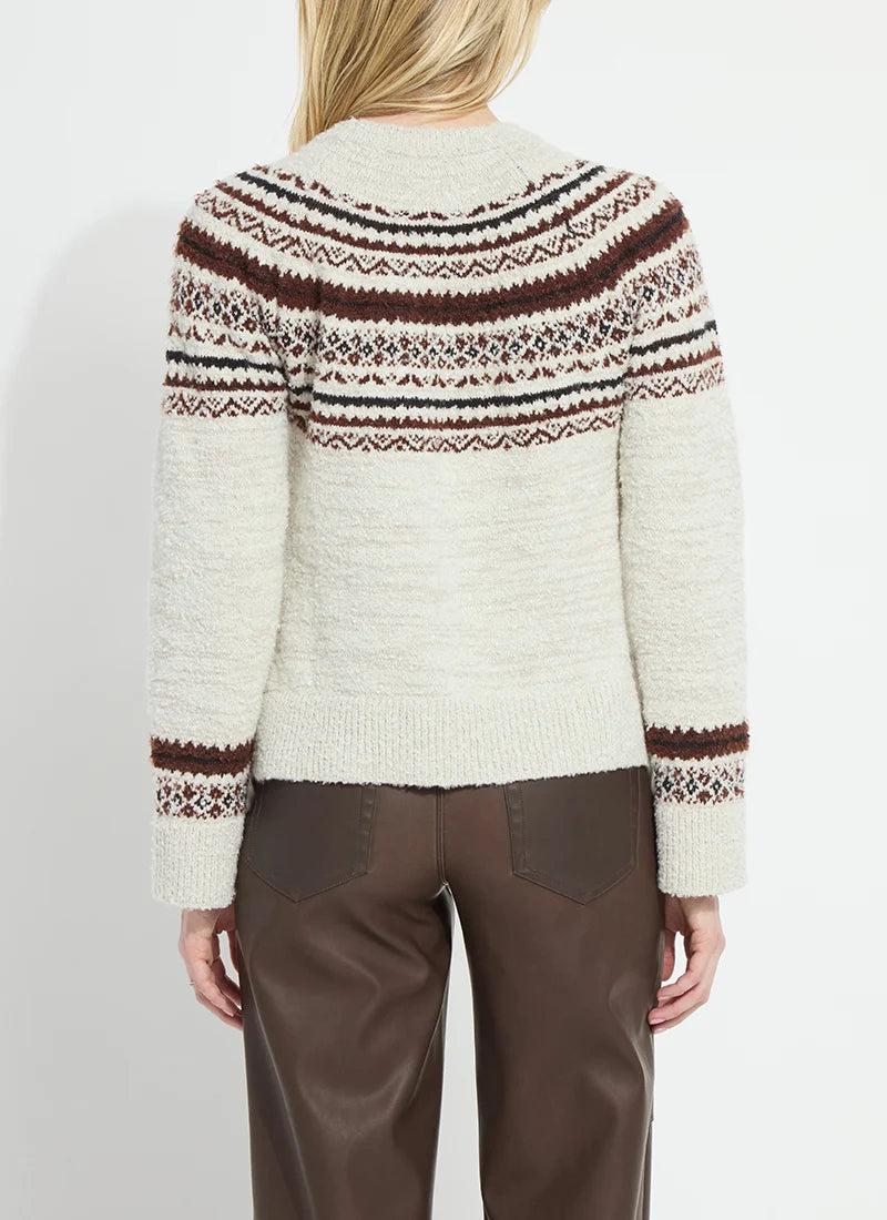 HARRIET FAIR ISLE SWEATER-LYSSE