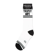 TROPHY WIFE CREW SOCKS-GUMBALL POODLE