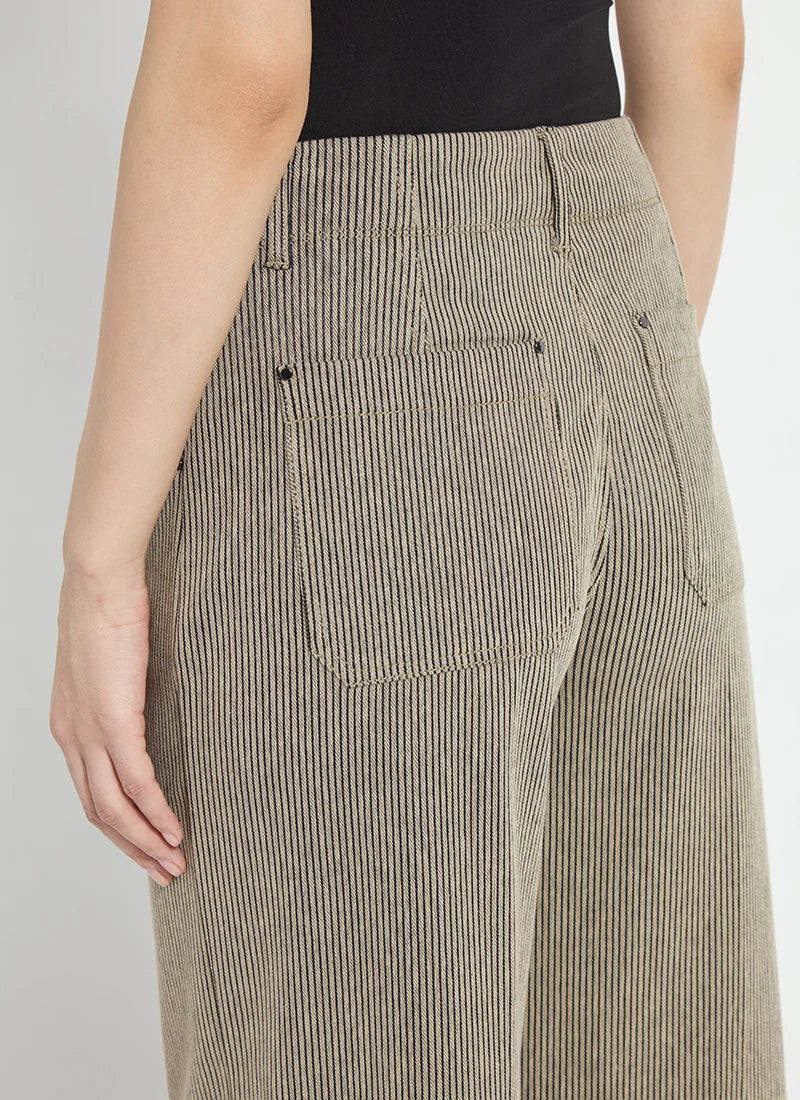 CLARKE WIDE LEG DENIM-EVERWOOD SHEEN LINE-LYSSE